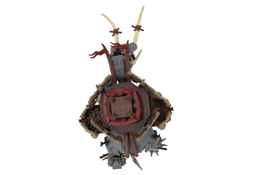 LEGO MOC-259300 Lord of the Rings - Haradrim Mumak - War Oliphaunt by ...