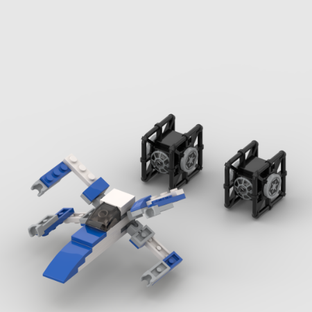 LEGO MOC X-Wing Chase by LegacyLego | Rebrickable - Build with LEGO