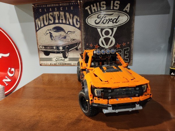 LEGO MOC 42126 Ford F-150 Raptor with Front Off-Road Lights