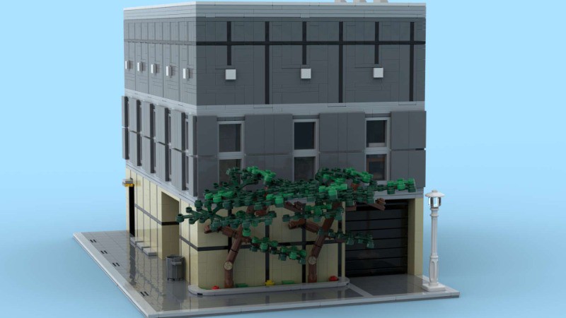 LEGO MOC THE OFFICE - Dunder Mifflin INC - 2302 bricks by