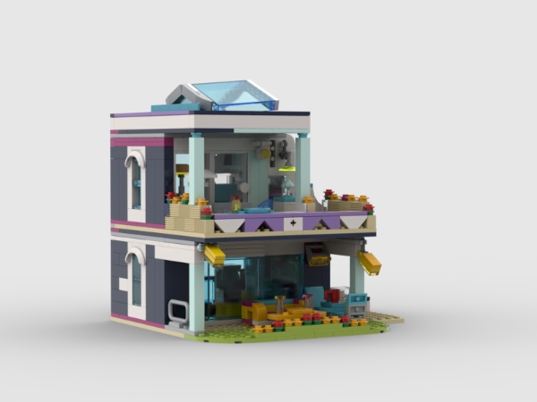 LEGO MOC Small cafe on seashore, Alternate build of Lego 41318 by