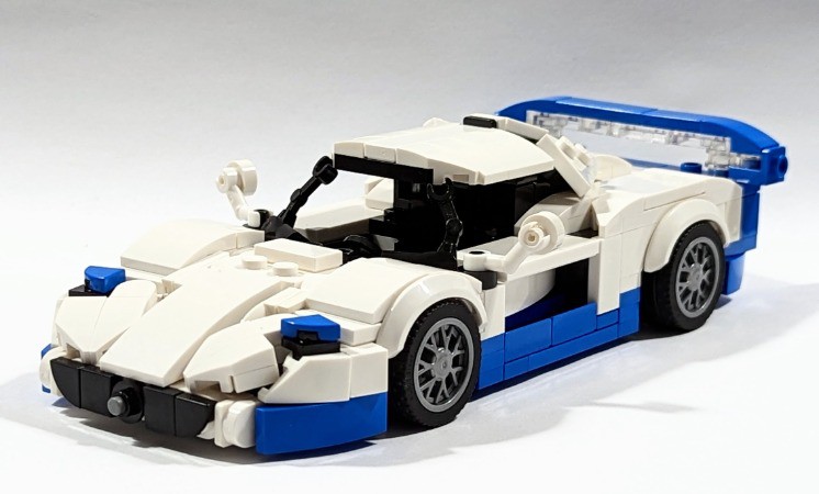 LEGO MOC Maserati MC12 by Mocs_by_Geoff | Rebrickable - Build with LEGO