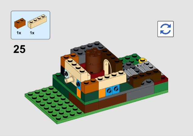 LEGO MOC 10696 Watermill by BrickBash | Rebrickable - Build with LEGO
