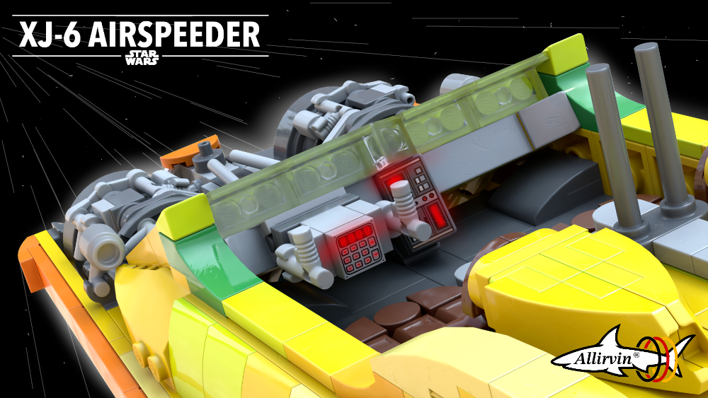 LEGO MOC XJ-6 Airspeeder | UCS by AllirvinExperts | Rebrickable