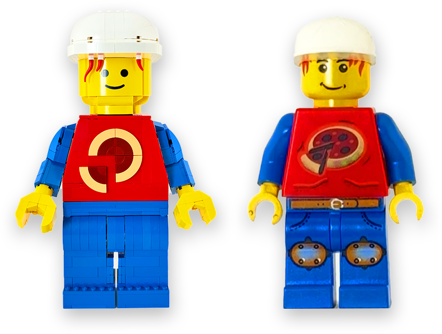 LEGO MOC Pepper Roni Big Figure by ChrispyBricks Rebrickable