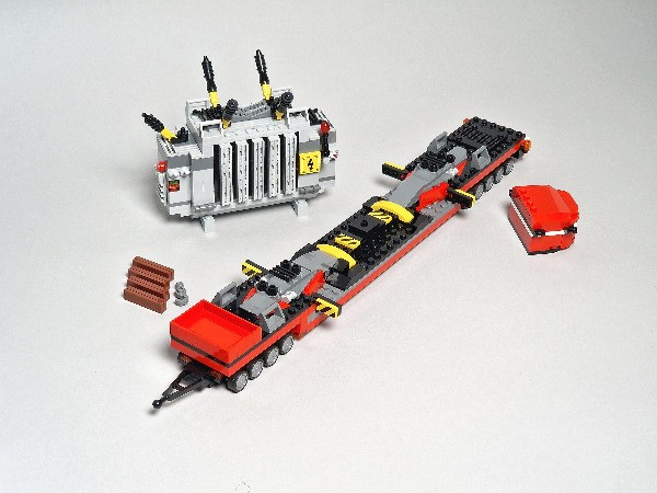 LEGO MOC-175451 Heavy transport with transformer by nevertooold68 ...