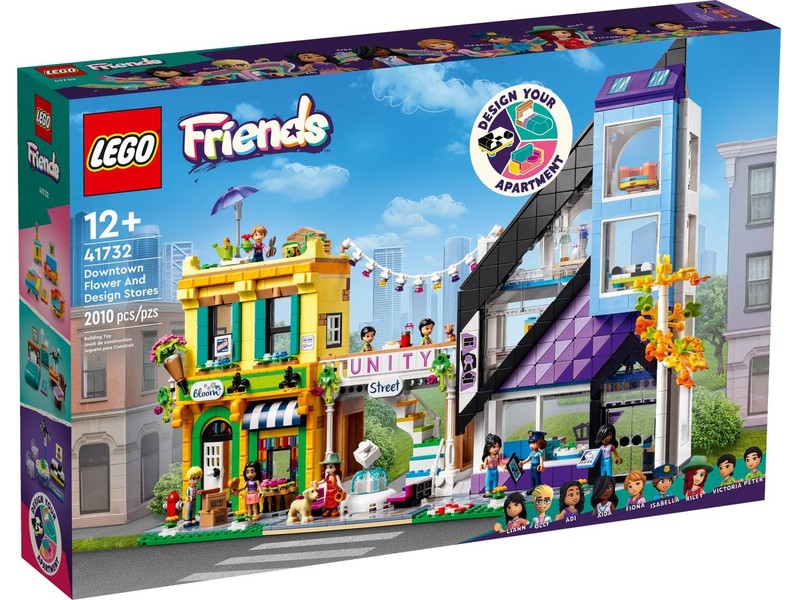 REISA　74、84、85、86 Review: 41732-1 - Downtown Flower and Design Stores | Rebrickable