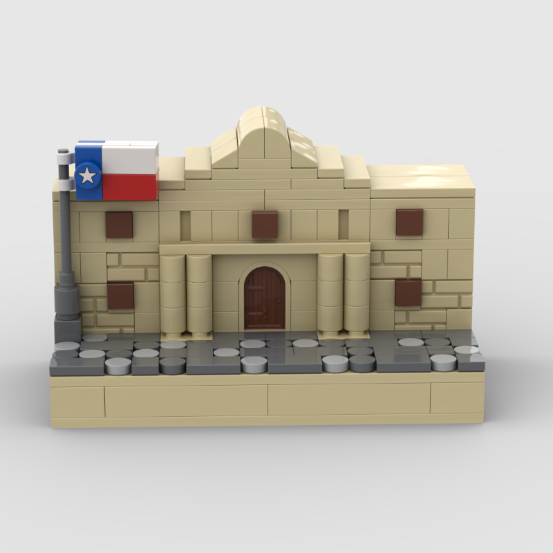 LEGO MOC-230591 Mini Alamo by texrob20 | Rebrickable - Build with LEGO