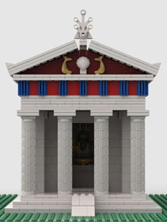 LEGO MOC Ancient Greek - Roman Temple by PANOS82 | Rebrickable - Build ...