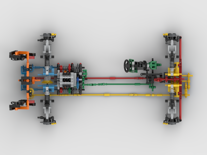 LEGO MOC-252848 FERRARl F80 1:8 scale by Antoine11 | Rebrickable