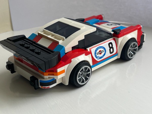 LEGO MOC Porsche 911 turbo3.0 converting 75895 to 8 studs wide by ...