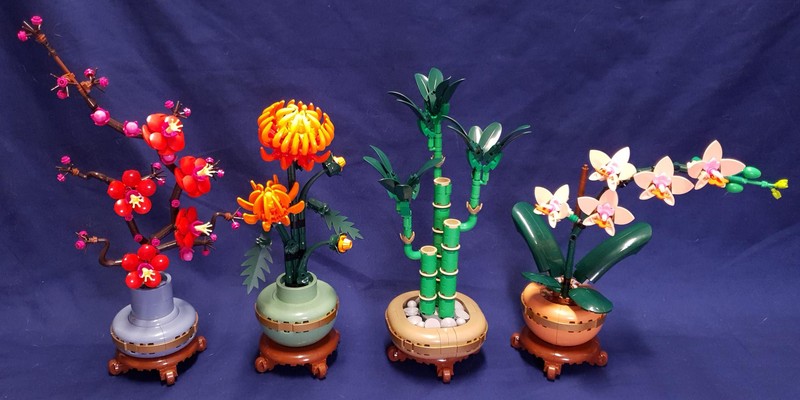 Review: 10343-1 - Mini Orchid & 10344-1 - Lucky Bamboo