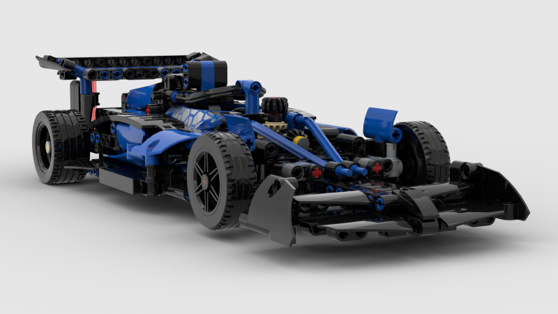 Lego Moc Instruction F1 2023, 2022, 2021, 2020, 2019 1:8 scale and