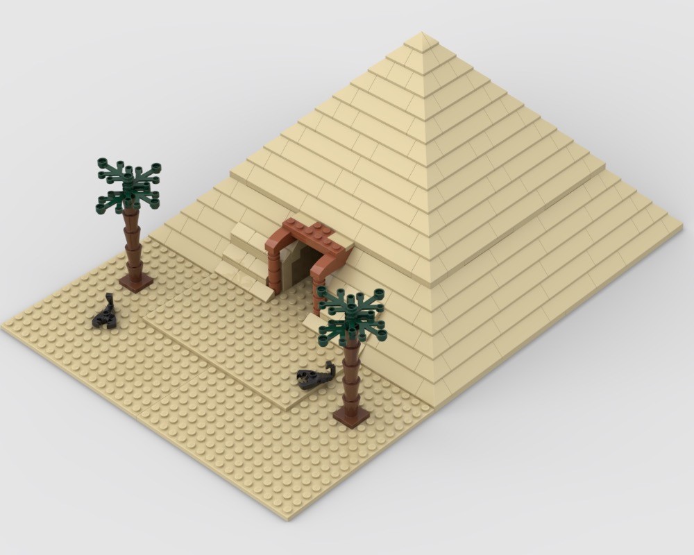 LEGO MOC-257937 Pyramid by Jayvenfischer | Rebrickable - Build with LEGO