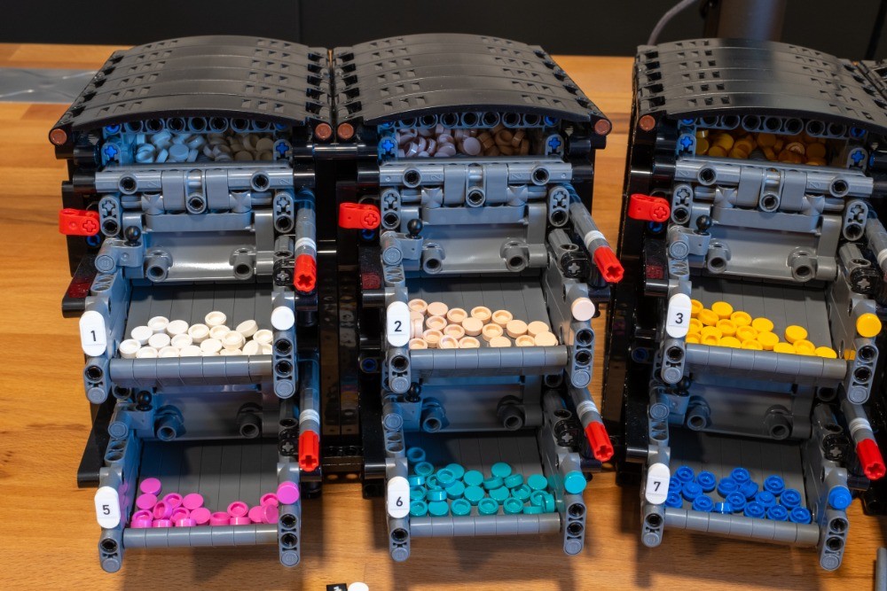 LEGO MOC-227292 Assortment Box With 4 Small Grab Containers by technic ...