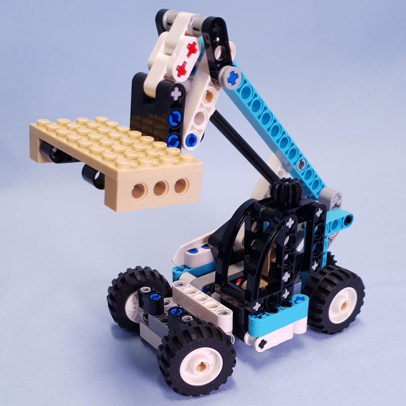 みーみん Mini MOC Madness - 42133-1 - Telehandler | Rebrickable - Build