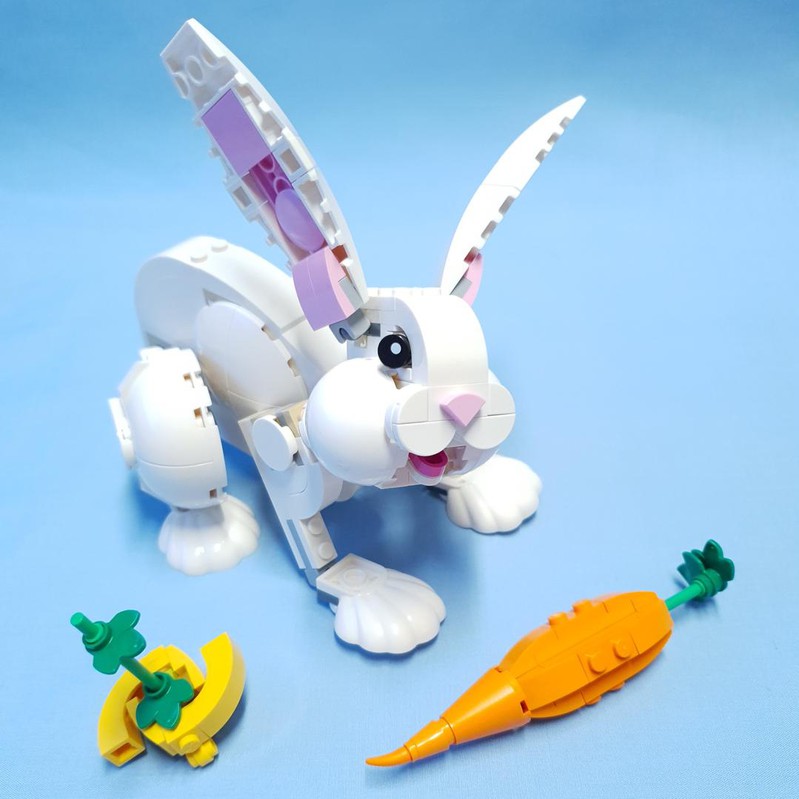 Review: 31133-1 - White Rabbit | Rebrickable - Build with LEGO