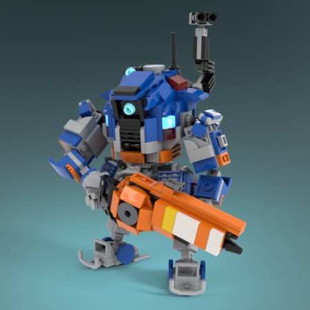 LEGO MOC ION PRIME-TITANFALL2 by choi_dambaek | Rebrickable - Build ...