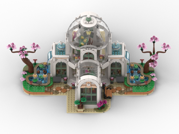 LEGO MOC 41757 Modular Botanic Garden by PatBrickx