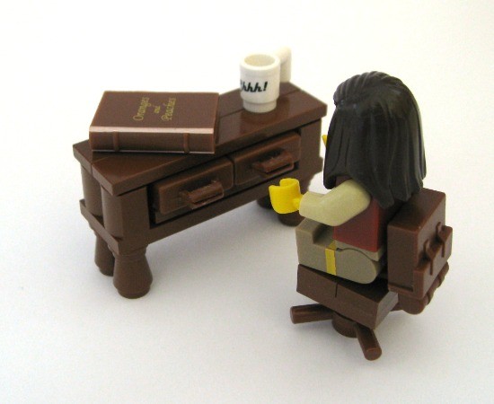 LEGO MOC Librarian by Halhi141 | Rebrickable - Build with LEGO