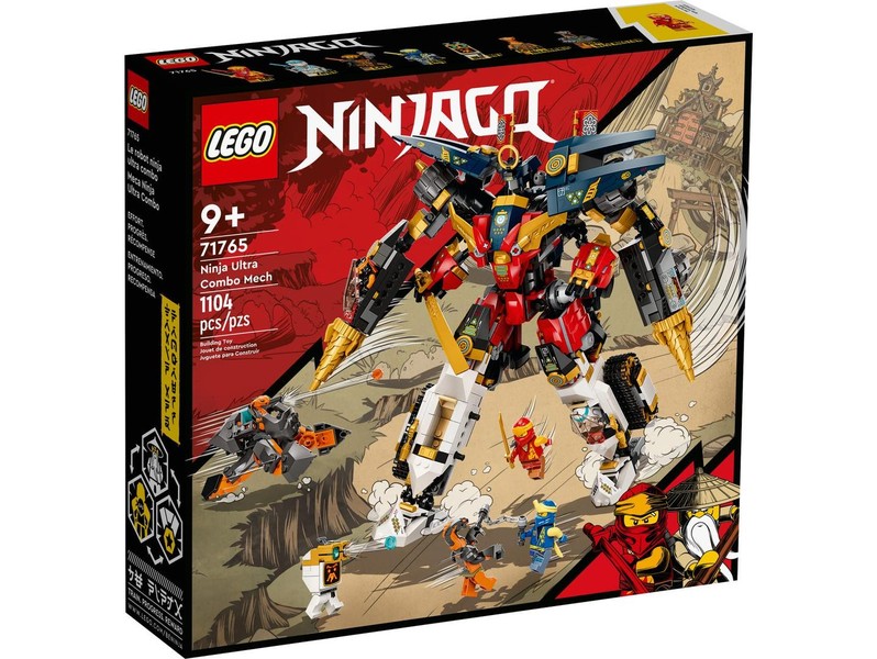 Review: 71765-1 - Ninja Ultra Combo Mech | Rebrickable - Build