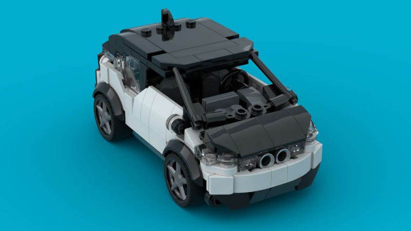 LEGO MOC BMW i3 by jasonpro Rebrickable Build with LEGO