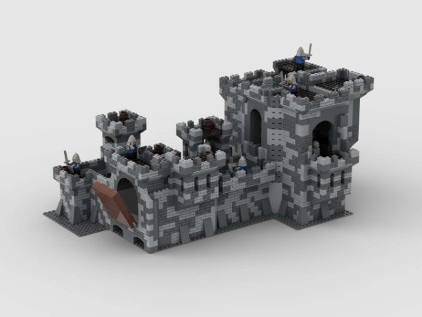 LEGO MOC Italian fortress by PezzidiLego | Rebrickable - Build with LEGO