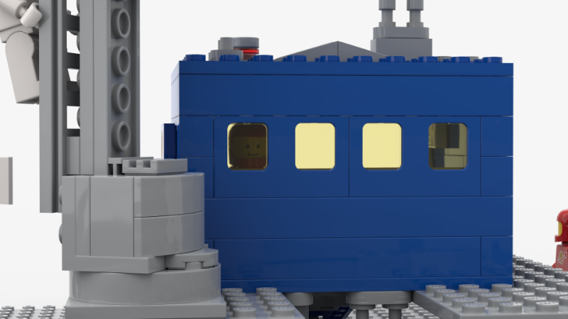LEGO MOC-120180 Moonbase for the new 10497 Galaxy Explorer by