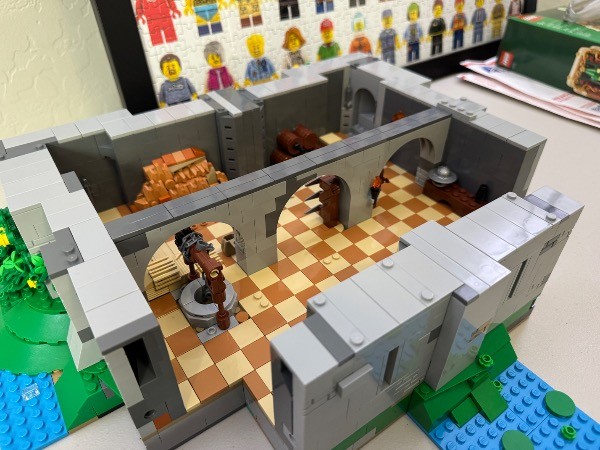 LEGO MOC Modular Norman Keep Main part by evilMedieval | Rebrickable ...