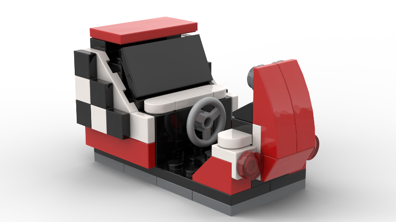 LEGO MOC Arcade Racing Game v4 by AntOrman | Rebrickable - Build with LEGO
