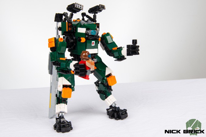 LEGO MOC Titanfall 2 Viper's Northstar Titan by NickBrick