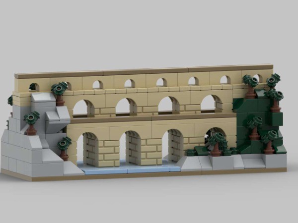 LEGO MOC Aqueduct by ModulAREbricks | Rebrickable - Build with LEGO