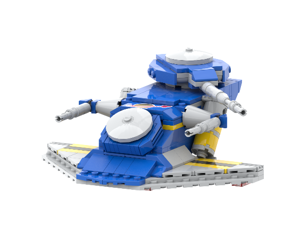 Mitrailleuse 'Tommy Gun' - Pièce LEGO® 85973 - Super Briques