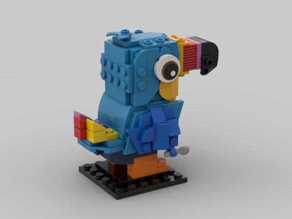 LEGO MOC Toucan Sam Brickheadz (Froot Loops) by Penguins and plastic ...