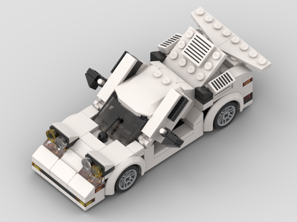 LEGO MOC 1998 Lamborghini Countach LP5000 QV(Wolf of Wall Street