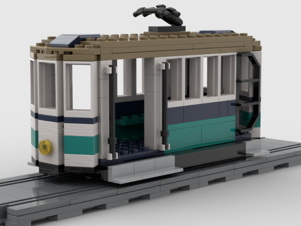 LEGO MOC-206200 Main Street Tram by Ryanclegg12 | Rebrickable - Build ...
