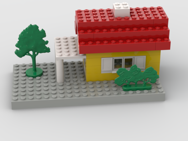 LEGO MOC Cottage (1959) by str10653 | Rebrickable - Build with LEGO