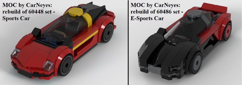 LEGO MOC-249006 60486 MOC (E Sports Car) by CarNeyes | Rebrickable