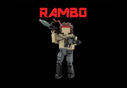 LEGO MOC RAMBO by Camobricktape | Rebrickable - Build with LEGO