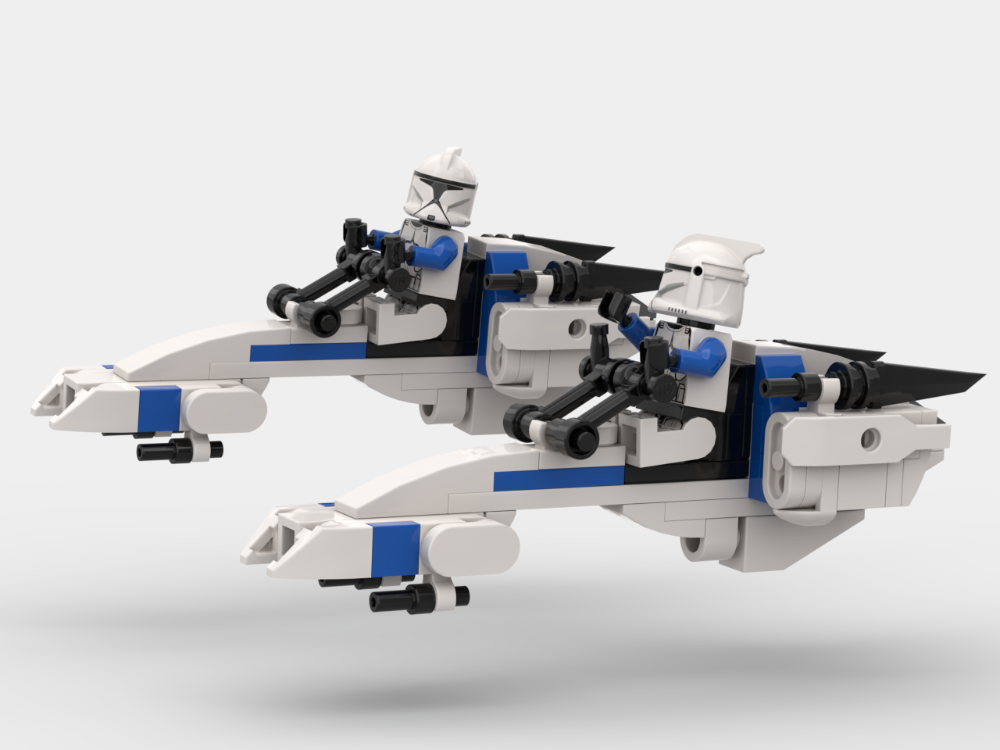 LEGO MOC-210255 Republic BARC Speeder by Ostronamus | Rebrickable ...