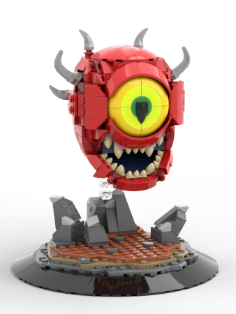 LEGO MOC-183498 Cacodemon from Doom series by SzymonzKamienia