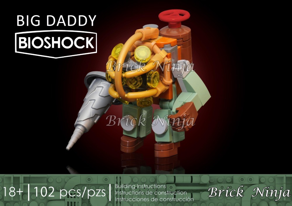 LEGO MOC-239267 Bioshock Big Daddy by Brick.Ninja | Rebrickable
