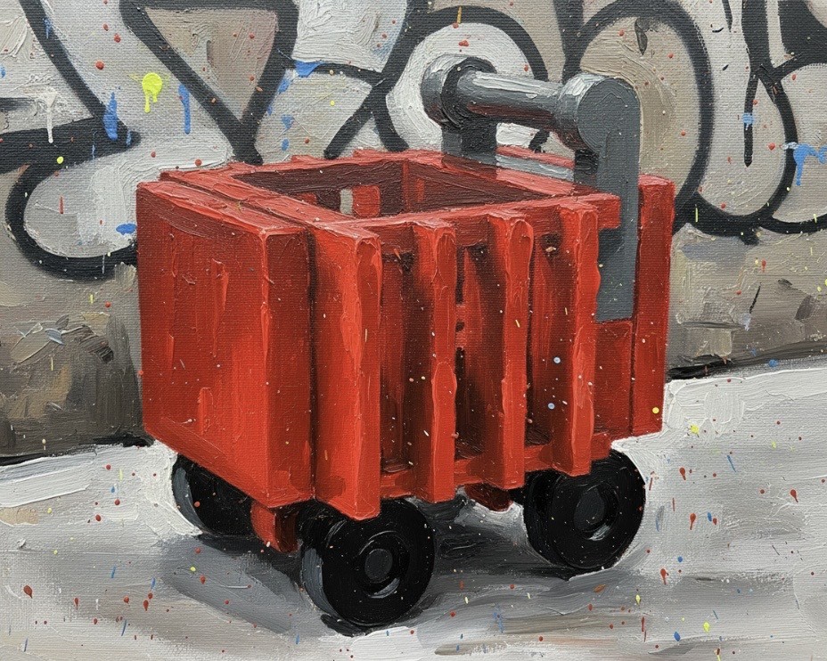 LEGO MOC-263966 Shopping Cart by Just Build It | Rebrickable - Build ...