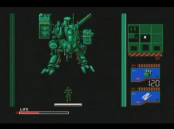 LEGO MOC-202634 Mini scale Metal Gear D Fight from Metal Gear 2