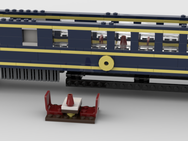 LEGO MOC Horizon Express 10233 Mod Long Size TGV by maceacki