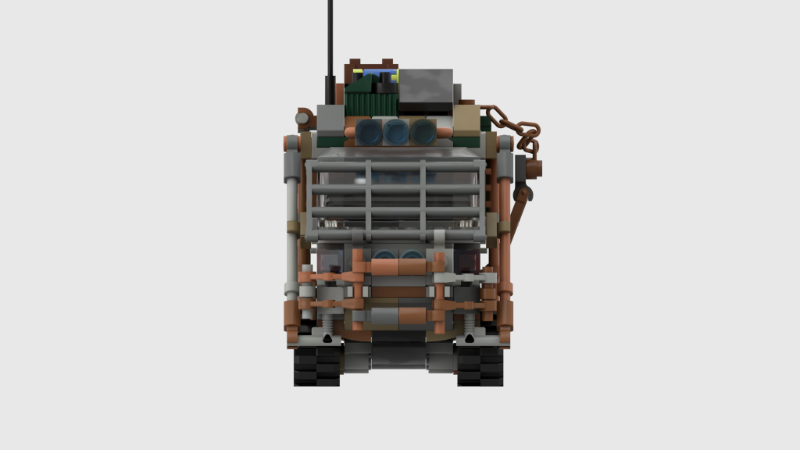 LEGO MOC-169819 Doomsday style ——merchant cart that flows inside the ...