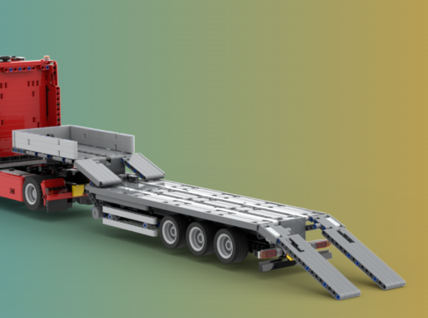 770S Hookloader 1/21 Scale Tech Engineering Vehicle 2386 teile