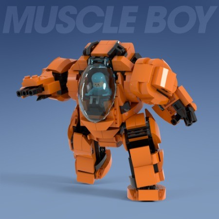 LEGO MOC-165177 MUSCLE BOY by choi_dambaek | Rebrickable - Build with LEGO