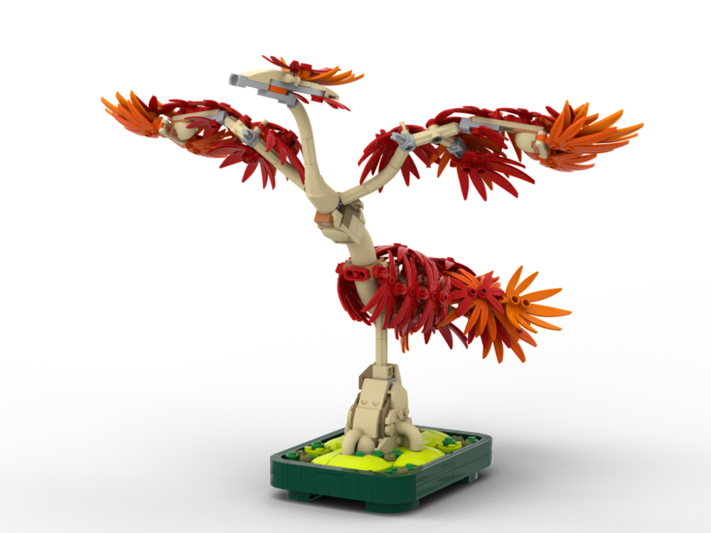 LEGO MOC-227812 Maple Phoenix by Kostack | Rebrickable - Build
