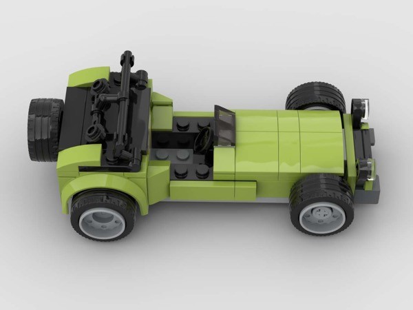 けーたむ LEGO MOC-141501 75888 - Alternative D Model - Green Caterham Super